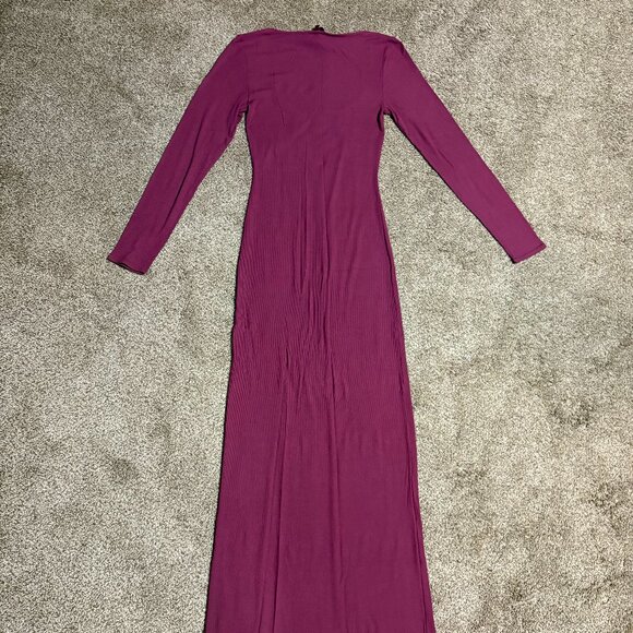 Skims soft lounge long sleeve dress - Picture 2 of 3